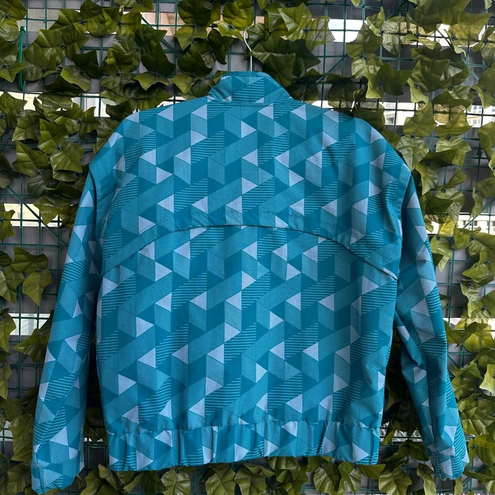 Nike Turquoise Patterned Jacket - Picture 4 of 4